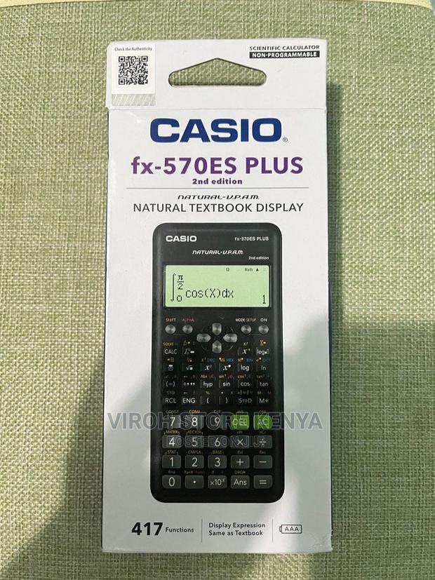 Casio FX - 570ES Plus Scientific Calculator 417 Functions - main view