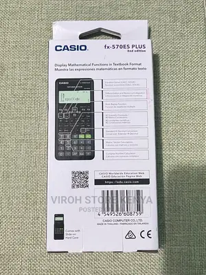 Casio FX - 570ES Plus Scientific Calculator 417 Functions