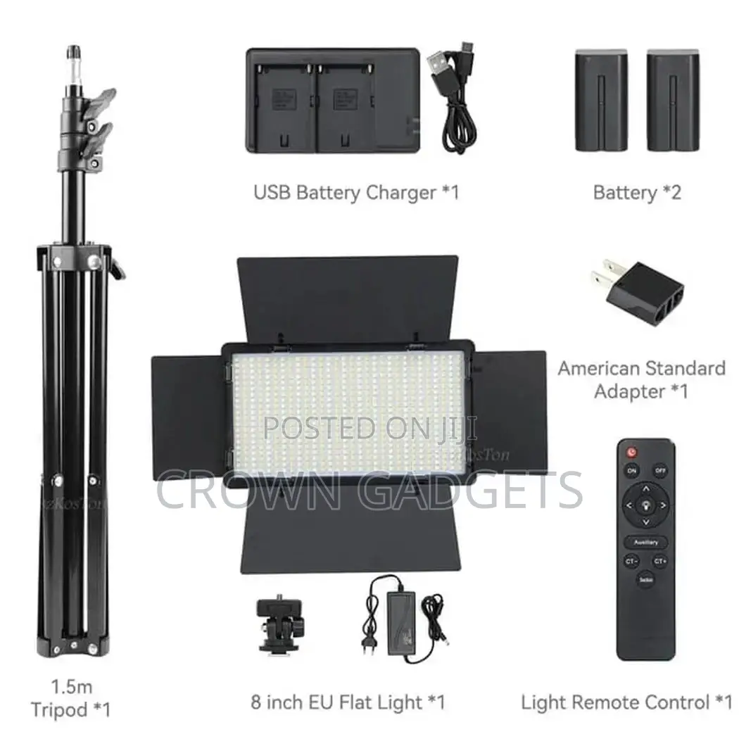 Led Photo Studio Light Camera