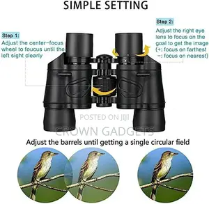 60X60 Binoculars Day/Night Powerful