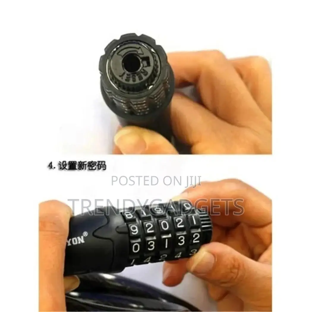 Blusmart High Quality Bike Lock With 5-Digit