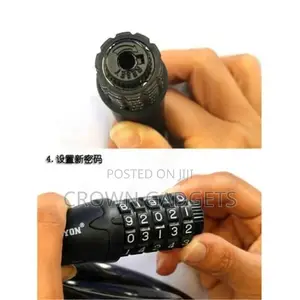 Blusmart High Quality Bike Lock With 5-Digit