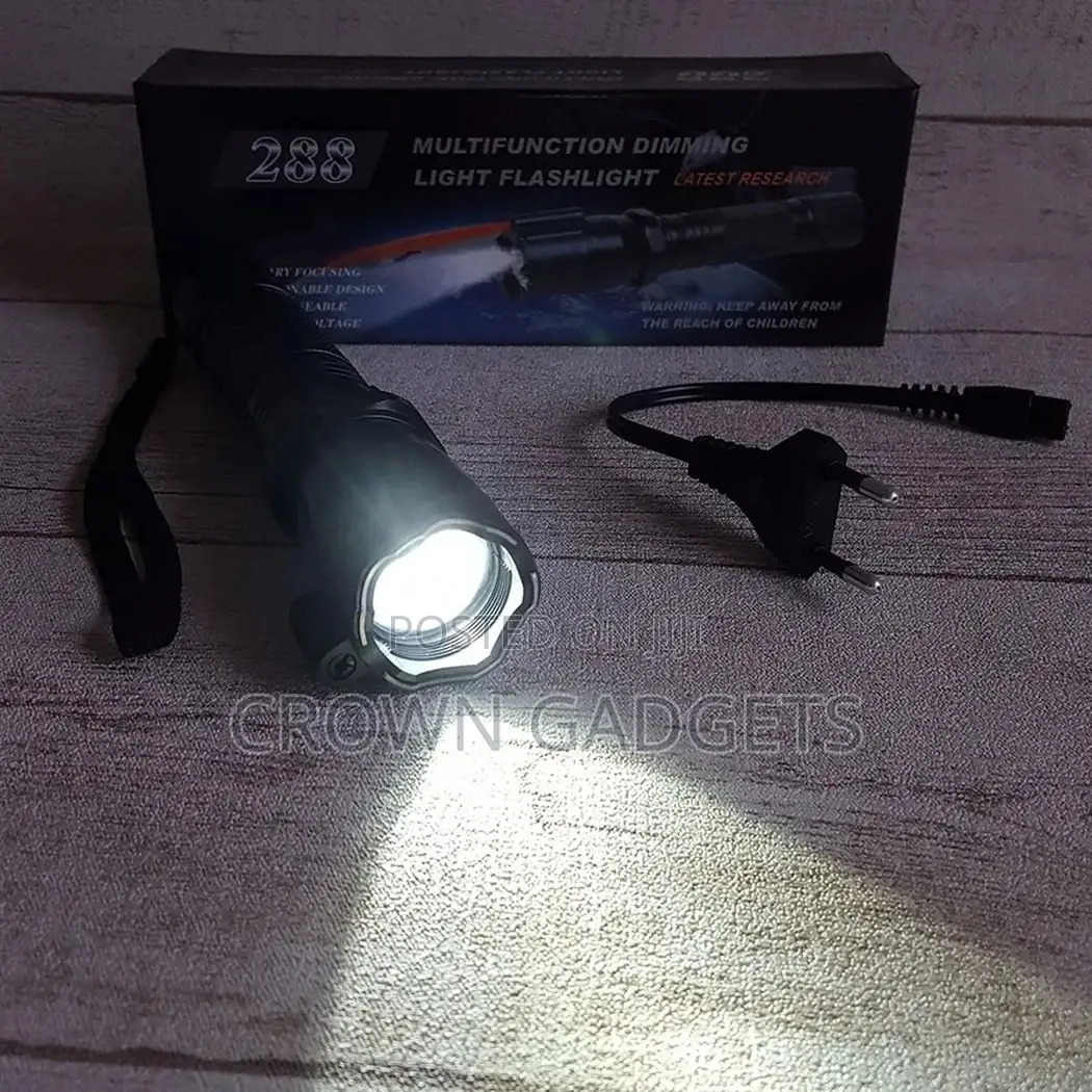 Rechargeable Torch Zoomable Waterproof