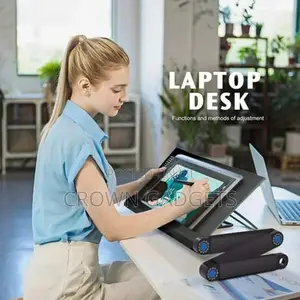 Adjustable Sofa Table Tray Stand Mouse Pad