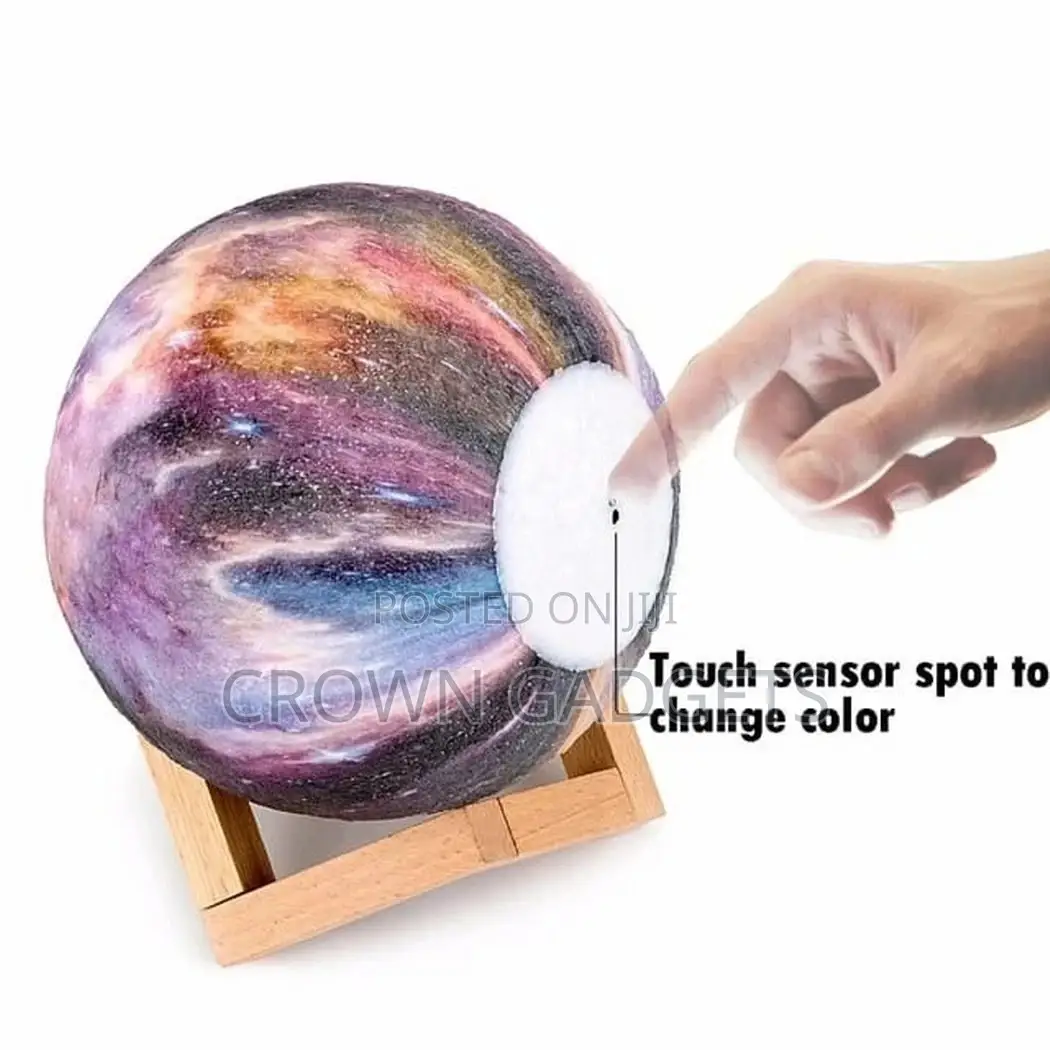 Gesto Galaxy Moon Night Lamp, 16 Colors