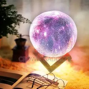Xergy 10 Cm 3D Rechargeable Moon Lamp