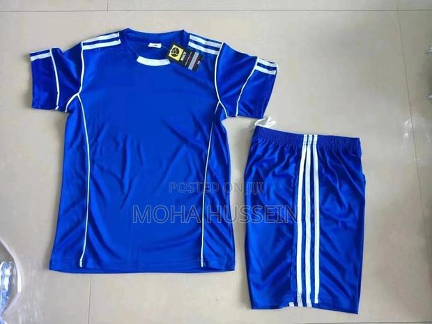 Kids Plain Soccer Uniforms - main view
