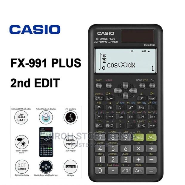 CASIO FX-991ES Plus 2nd Edit Functional Scientific 12D 417F