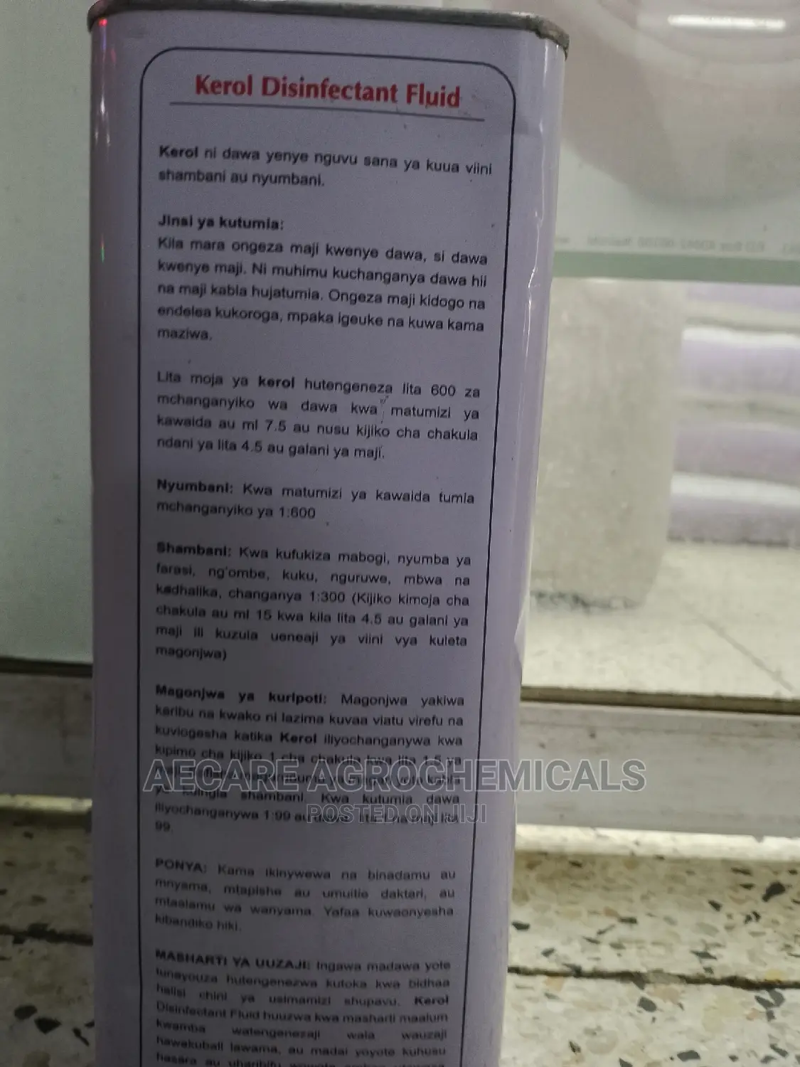 Kerol Disinfectant 5litres