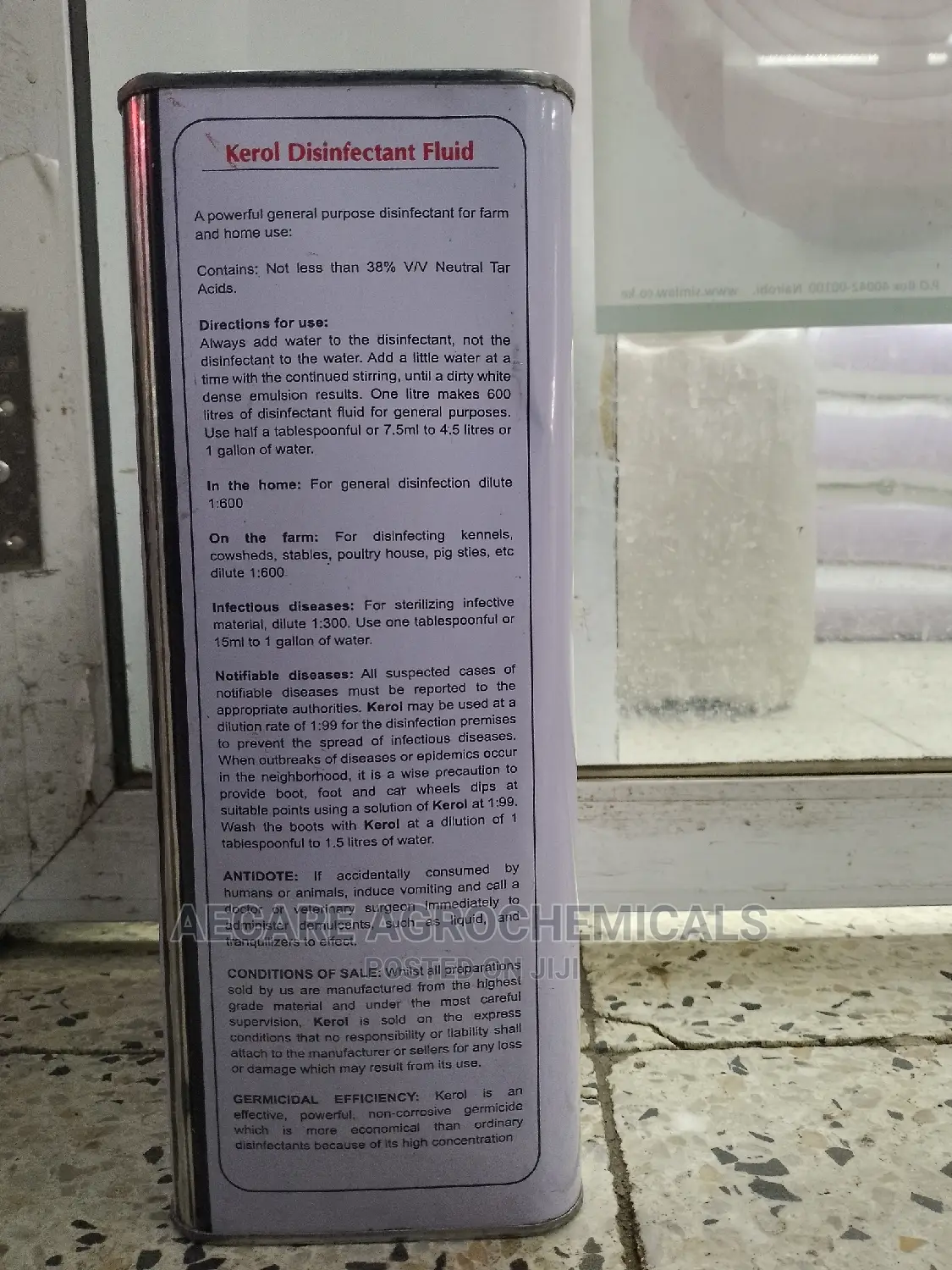 Kerol Disinfectant 5litres