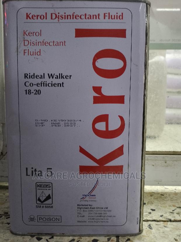 Kerol Disinfectant 5litres - thumbnail 5