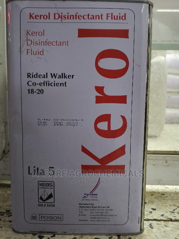 Kerol Disinfectant 5litres - thumbnail 4