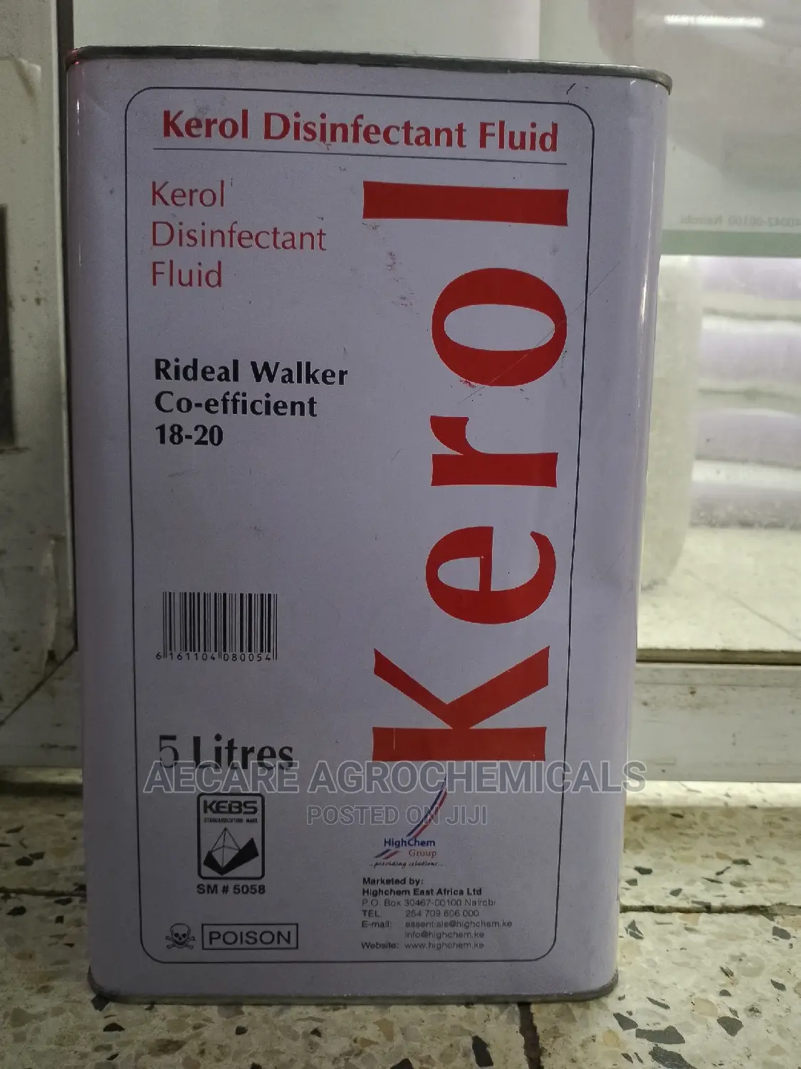 Kerol Disinfectant 5litres