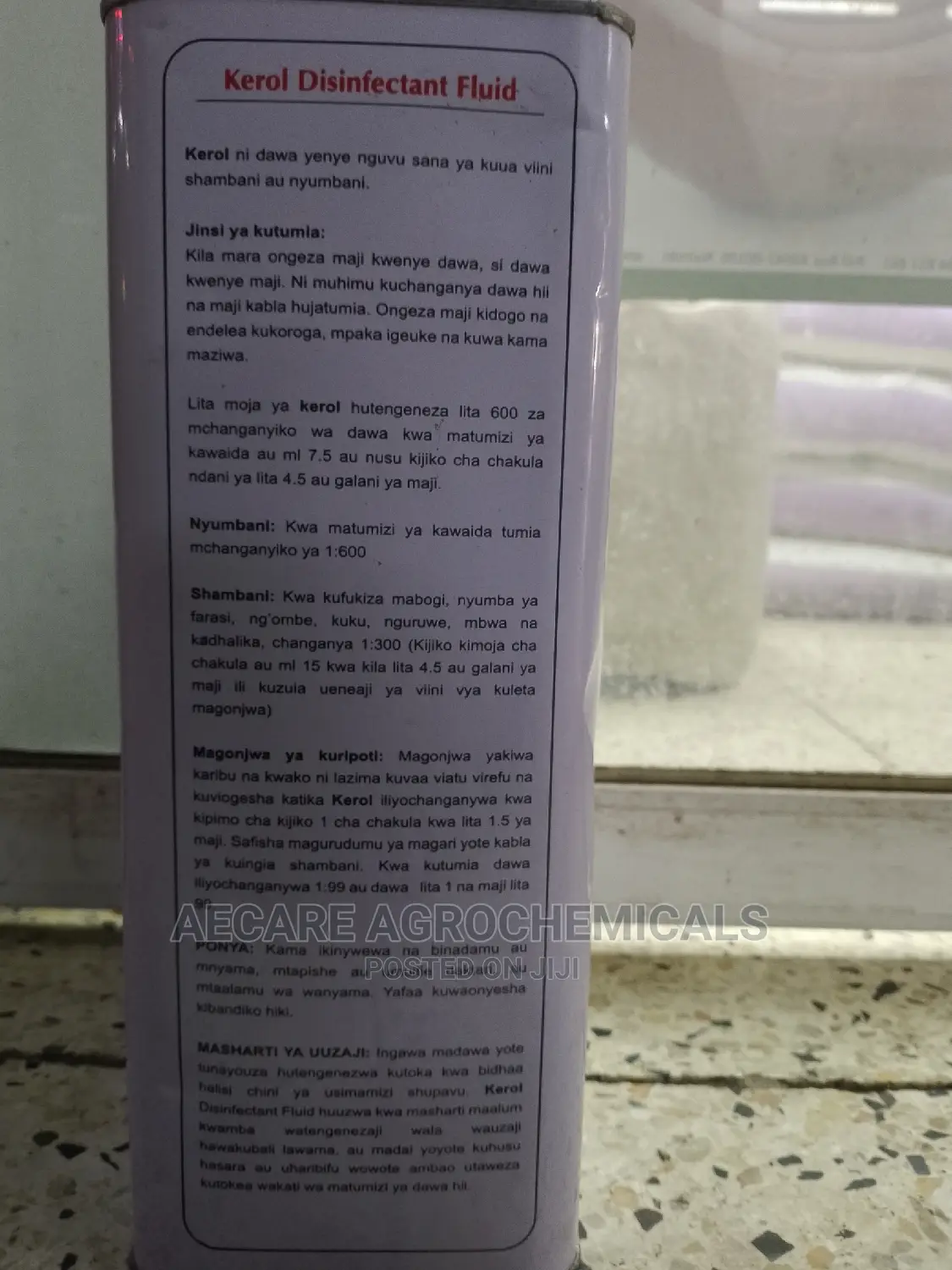 Kerol Disinfectant 5litres