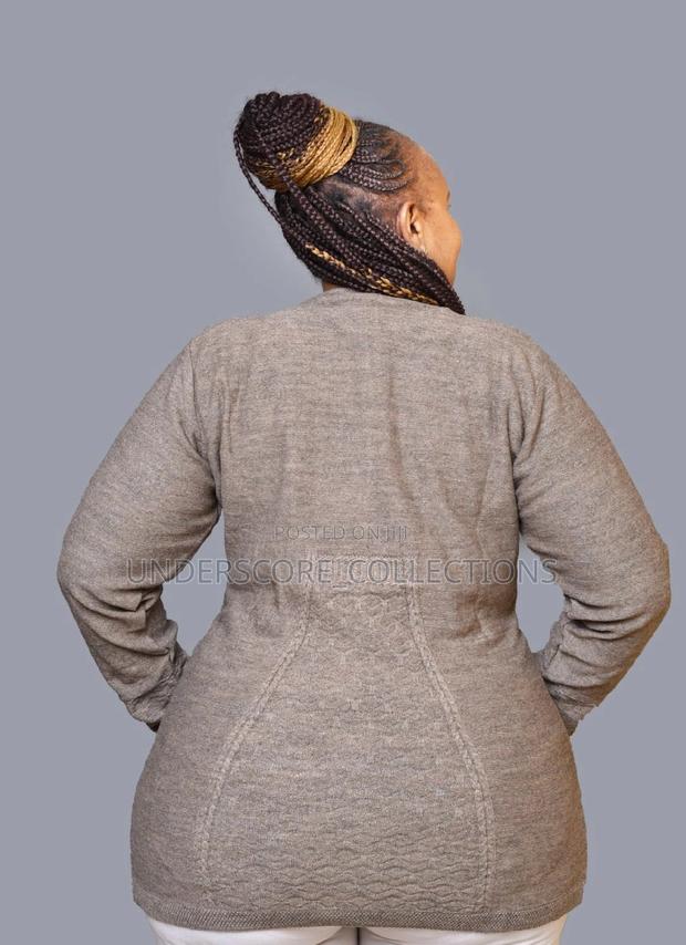 High-End Ladies Semi Turkey Button Sweaters - thumbnail 3