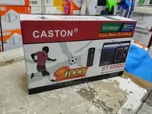 Caston St-6050u Radio With USB/FM/Rechargeable