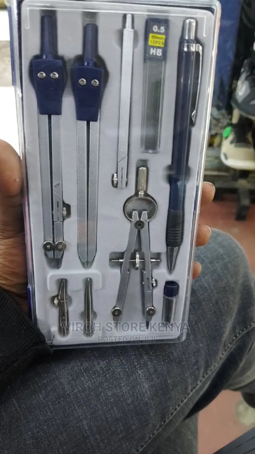 Engineering Drawing Set With Pencils