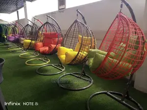 Colourful Spacious Balcony Swing