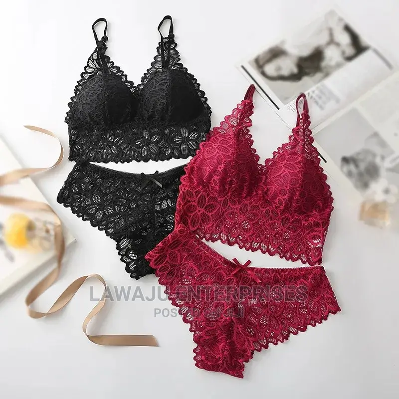 Ladies Lace Bra Panty Sets for Women