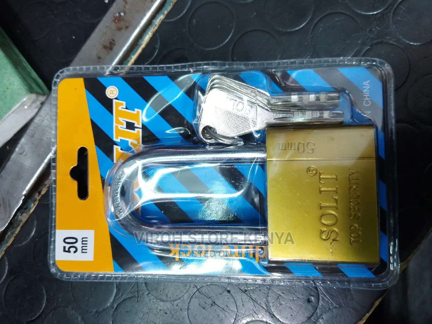 Solit 50mm Long Neck Padlock