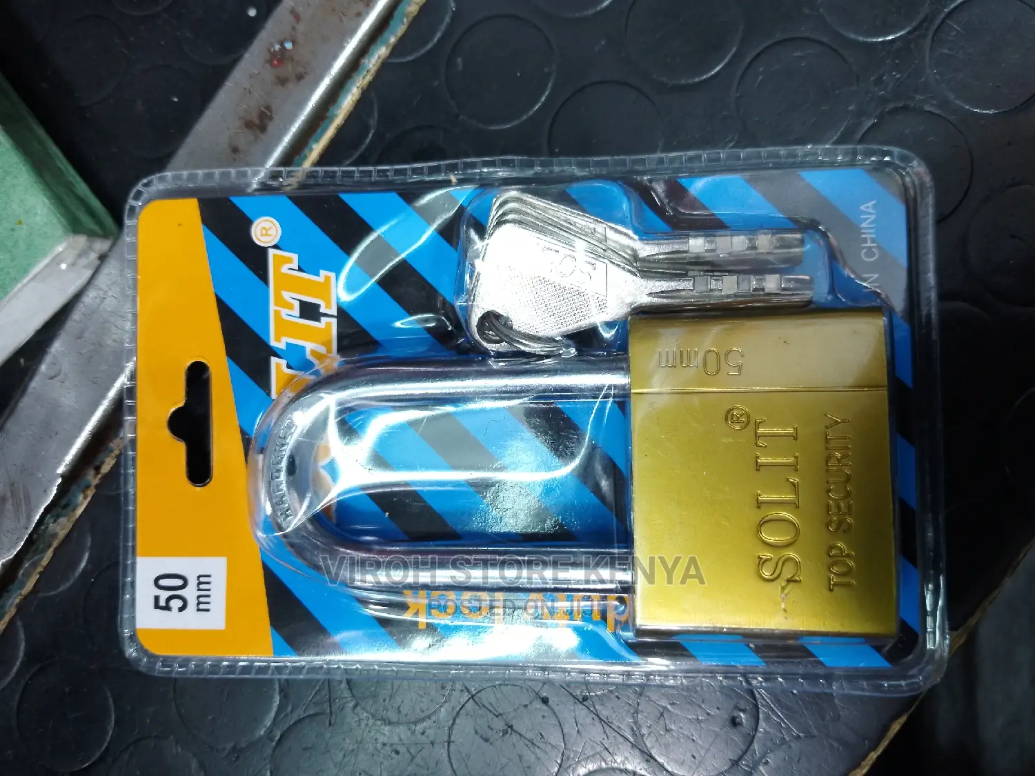 Solit 50mm Long Neck Padlock