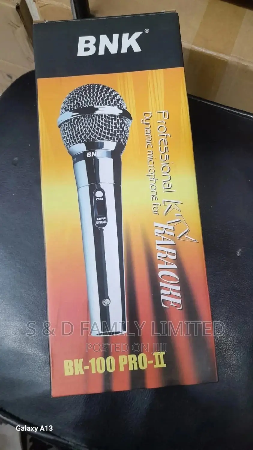 BNK BK-100 Pro 2 Corded Microphone