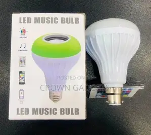 Wireless Bluetooth LED Music Bulb Colourful Lamp