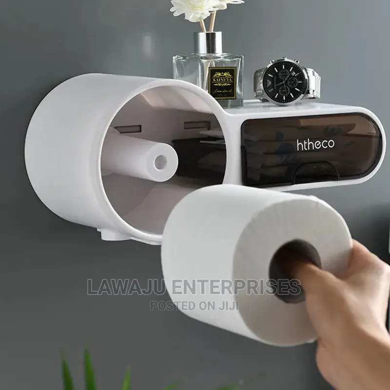 Toilet Tissue Holder Shelf