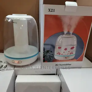 Ultrasonic Air Humidifier With Ambient Lamp Lasts Upto 16hrs