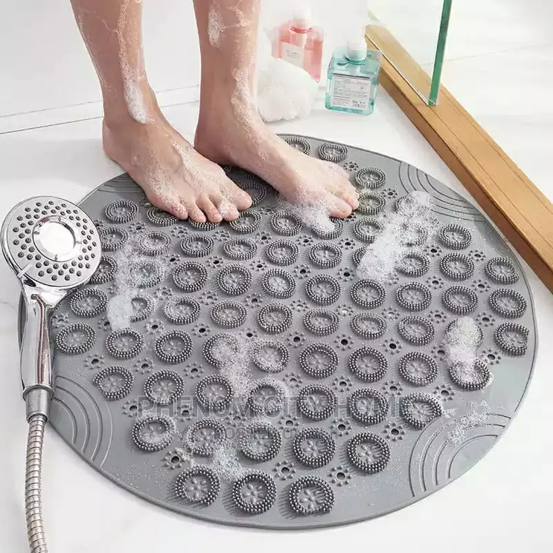 Round Anti Slip Bathroom Mat