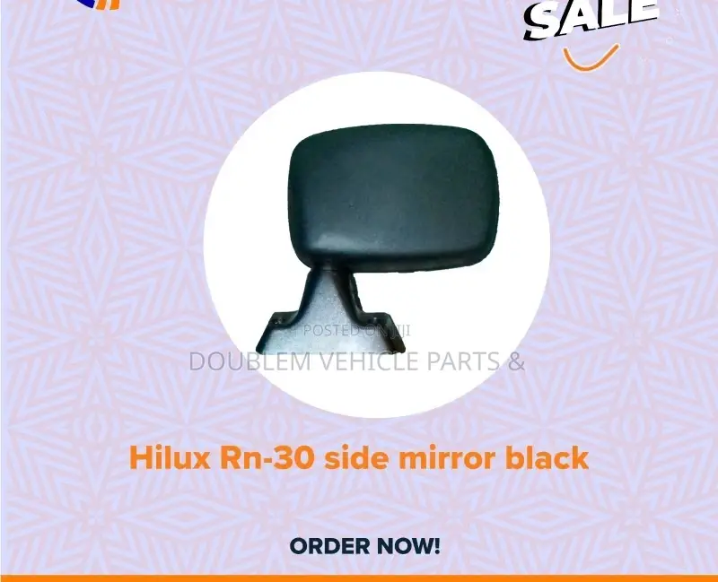 Sidemirror Toyota Hilux RN30 RN40 Black RN-30 Rn-40