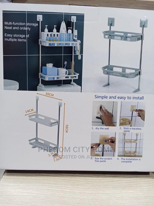Two Layer Multi Functional Storage Rack - thumbnail 2