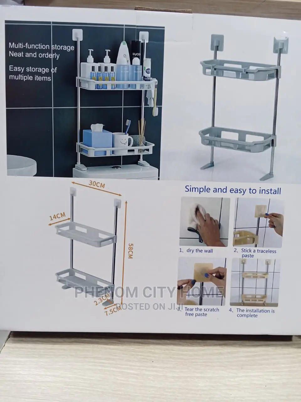 Two Layer Multi Functional Storage Rack