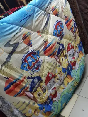 Kids Cartoon Print Duvet Set