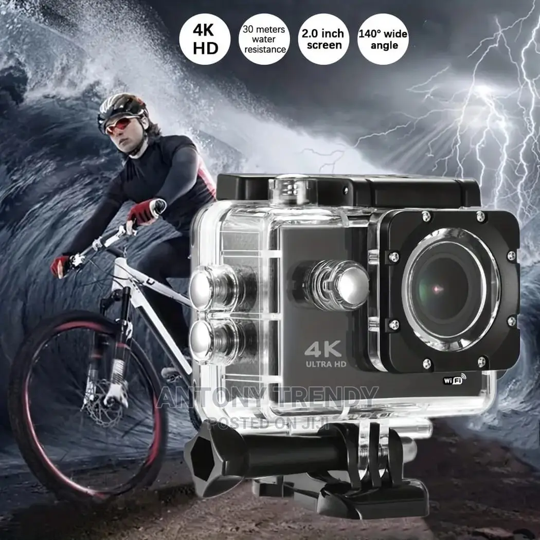 Action Camera 24 MP HD Wifi Underwater Waterproof
