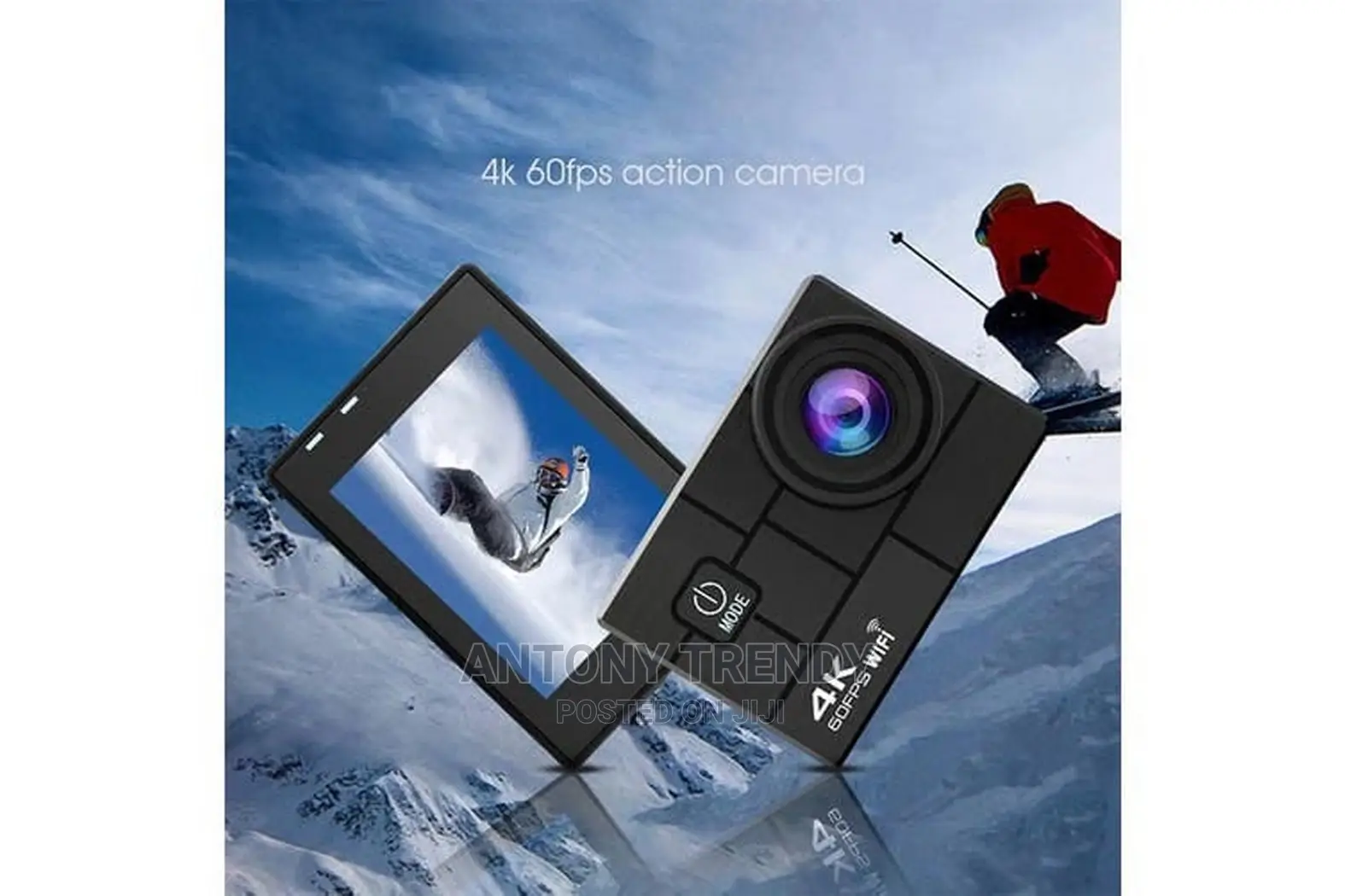 Action Camera 24 MP HD Wifi Underwater