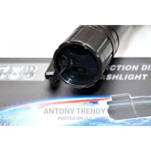 Flashlight Model With Laser Pointer