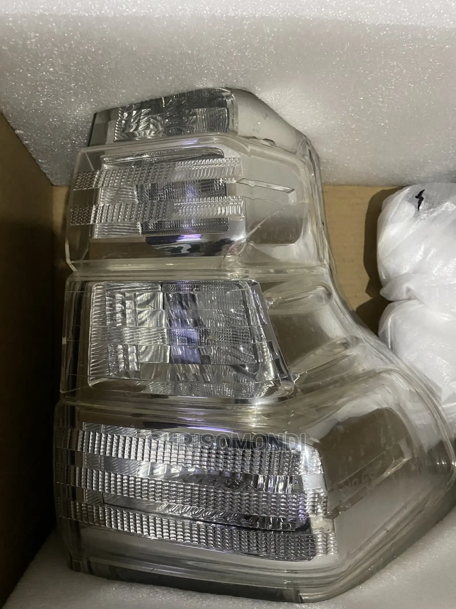 Prado J150 Clear Taillight. Left Side