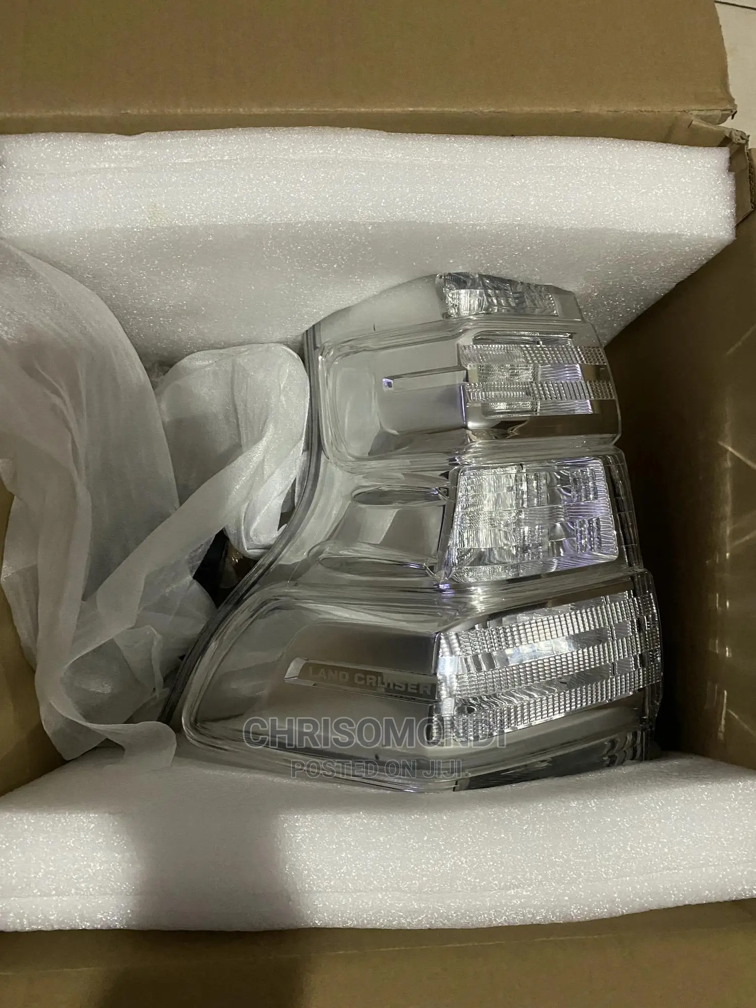 Prado J150 Clear Taillight. Left Side
