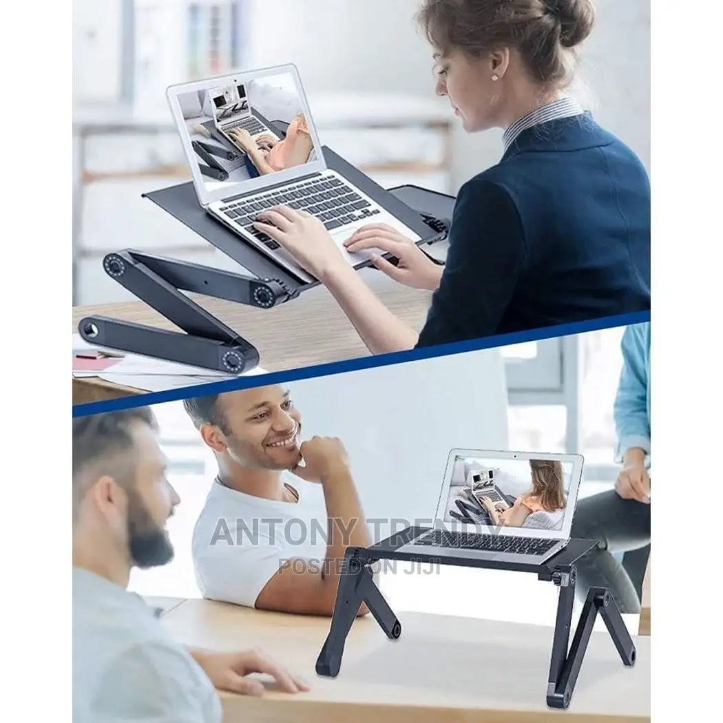 Stand Lap Desk for Bed Couch With Mouse Pad