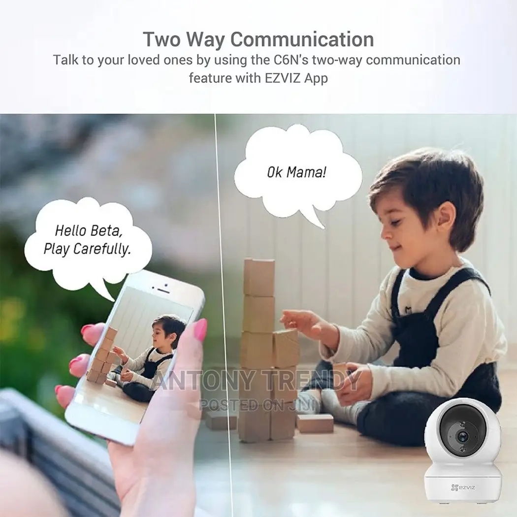 1080p Two-Way Audio Surveillance Camera