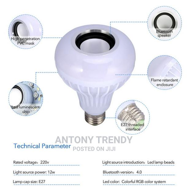 Intelligent Bluetooth Music Bulb Bluetooth Speakers