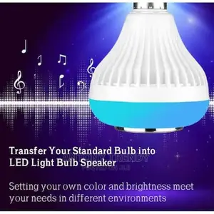 Bluetooth Music LED Bulb With USB Port Remote Control