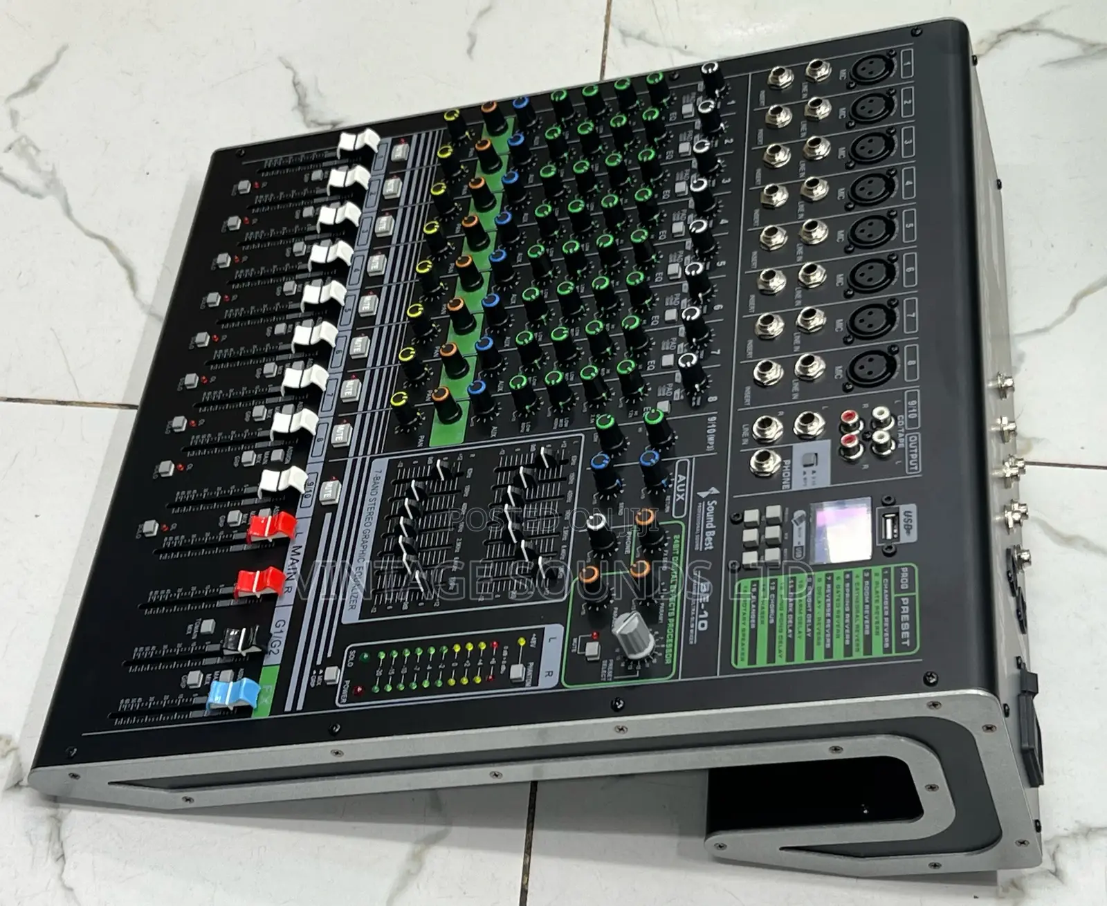 Be-10 Mixer Professional Audio Console Sound Mixer