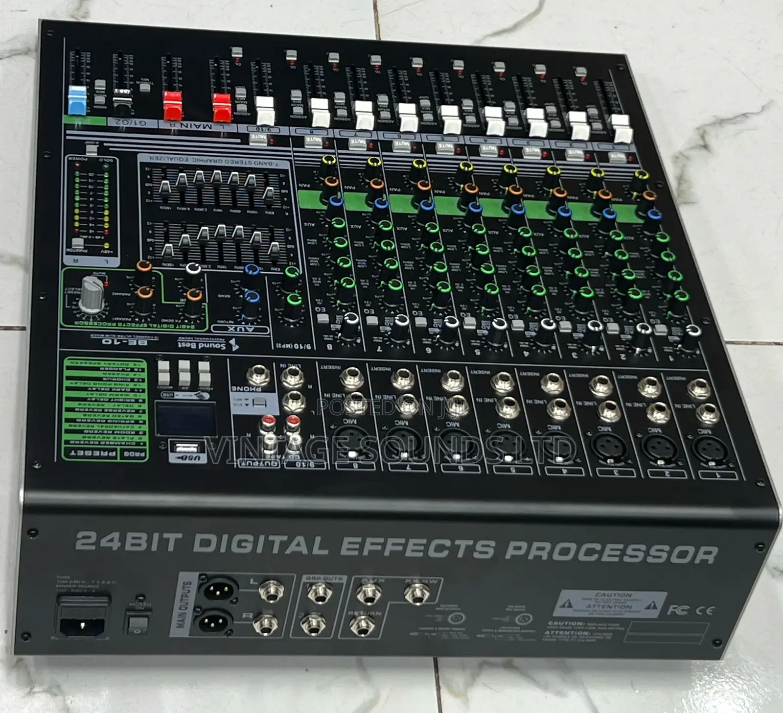 Be-10 Mixer Professional Audio Console Sound Mixer
