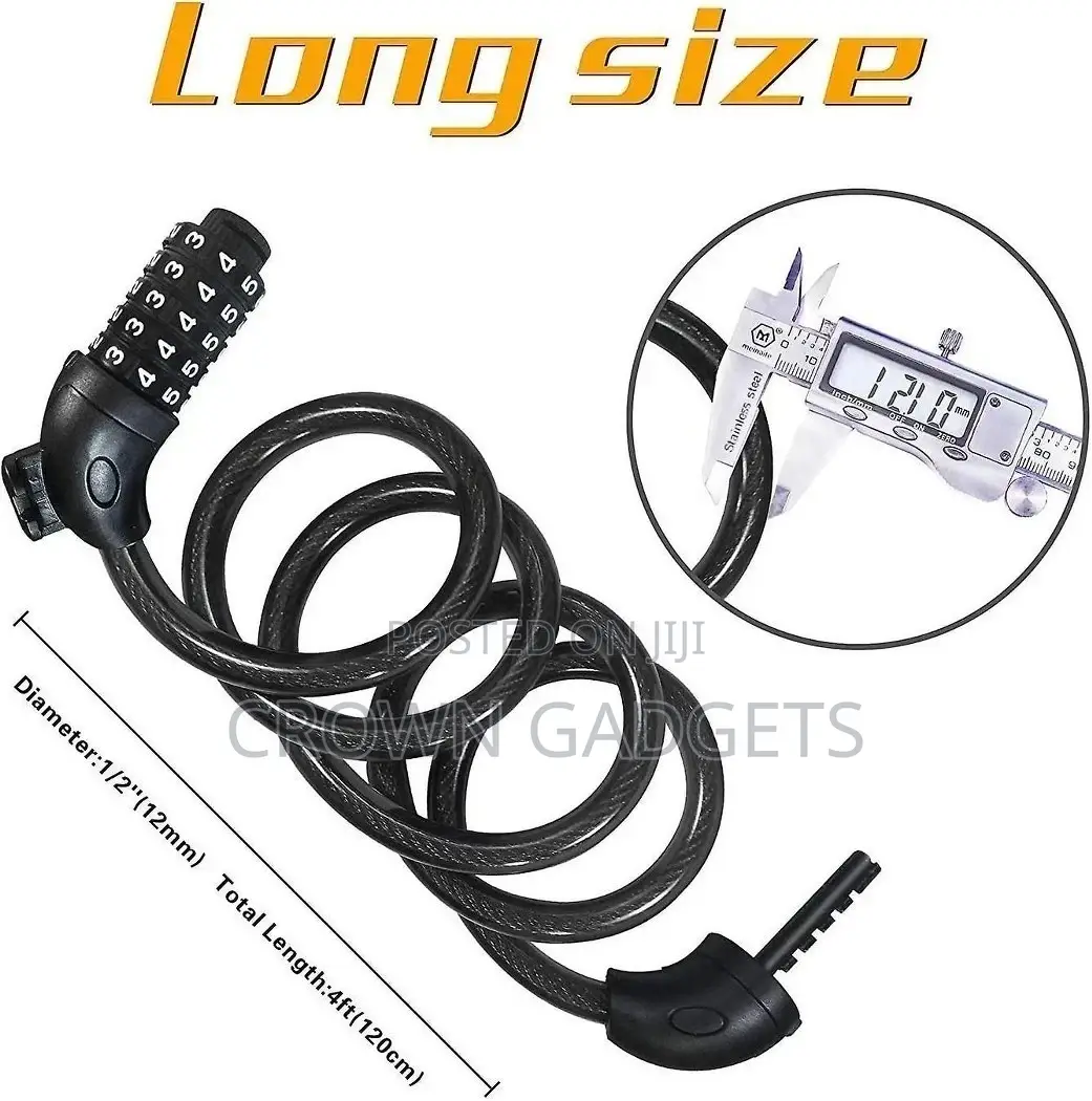 5-Digit Resettable Combination Heavy Duty