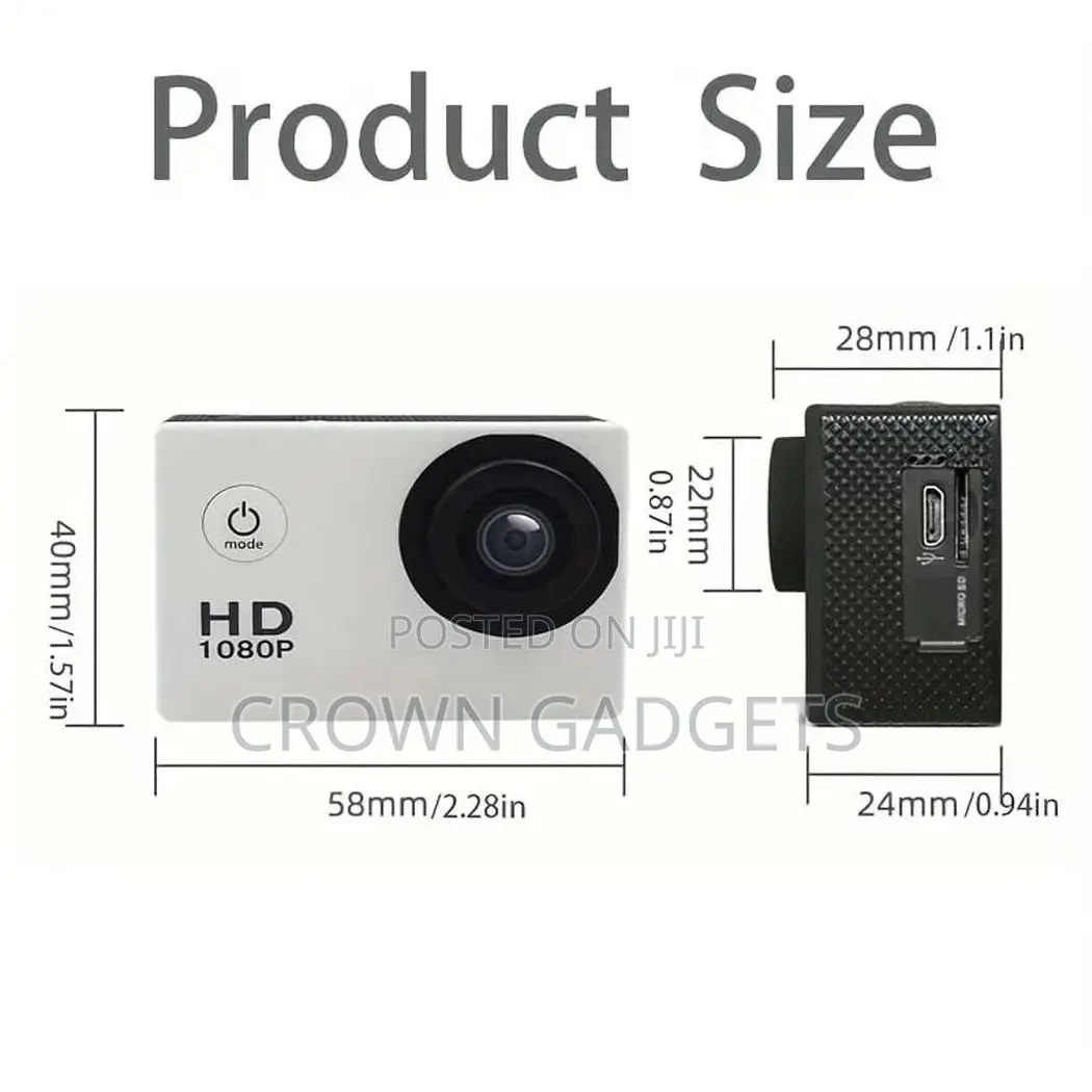 Action Cameras Resolution