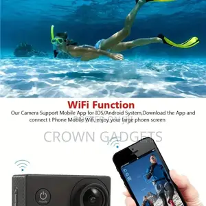 Digital Action Camera 30m Waterproof Sports
