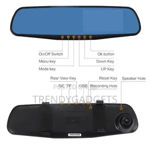 Dash Cam Front Rear and Inside 1080P