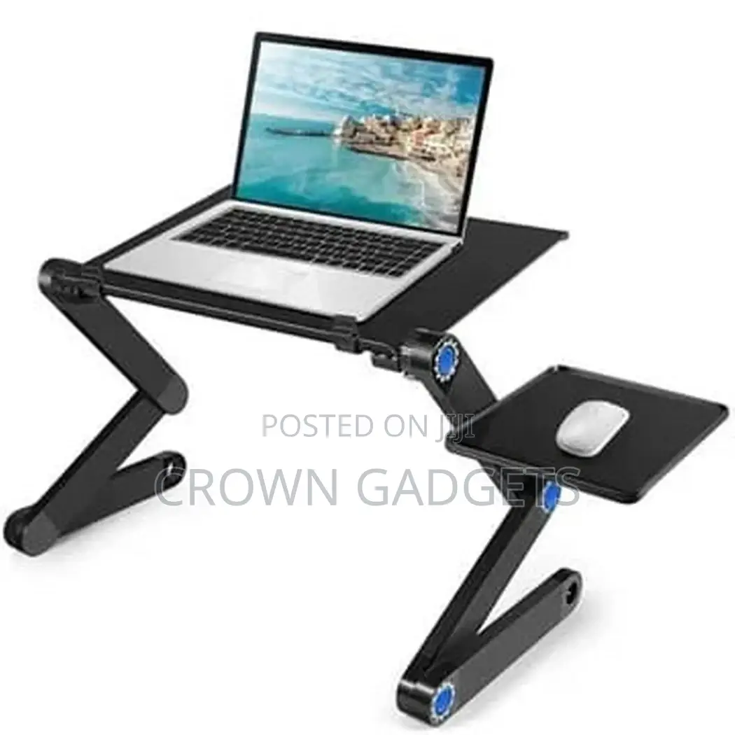 Laptop Stand With Attached Mouse Pad